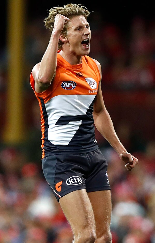 SLIDER-TEAMROUND92019.png Lachie Whitfield is back for his first game since round six. - GWS Giants,AFL,Lachie Whitfield,Brett Deledio,Harry Perryman